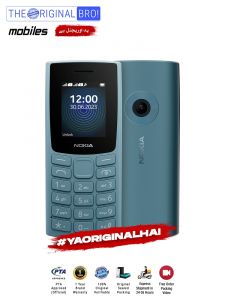 Nokia 110 2023 - PTA Approved - 12 Months Warranty - Blue - The Original Bro Mobiles - TOB28